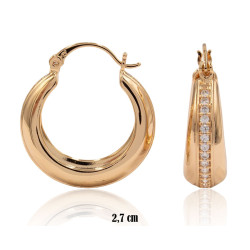 Kolczyki Xuping pozłacane 18k - MF38966